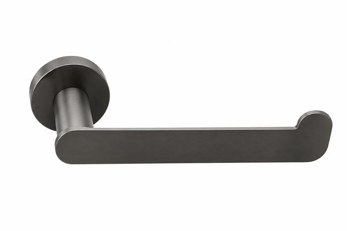 Profielenloods - Wc rolhouder gunmetal - Monteren met schroeven