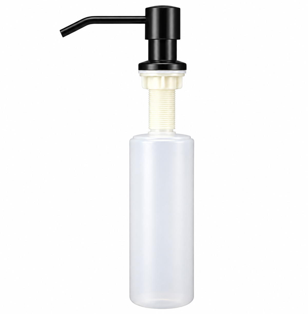 Refillable soap dispenser 300 ml - matte black