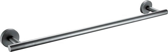 Profielenloods - Handdoekhouder gunmetal - Monteren met schroeven - afbeelding 1