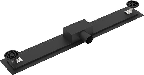 Profielenloods - Douchegoot mat zwart - Drain - 80cm - afbeelding 4