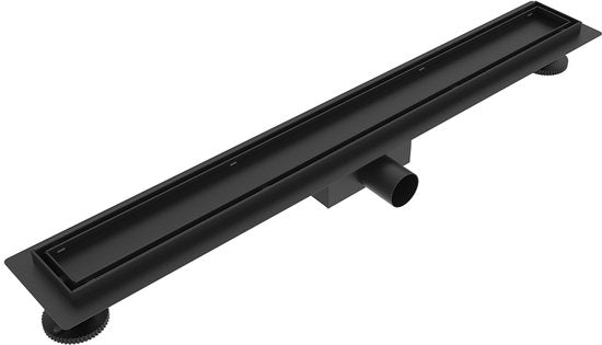 Profielenloods - Shower drain matte black - Drain - 70cm