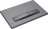 Profielenloods - Bedieningspaneel - Gunmetal - Passend op Geberit up 300 up320 up720 - Rechthoek - afbeelding 2