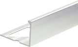 Aluminium Mat Zilver Tegelprofiel 10mm - lengte 2,50 meter - afbeelding 7