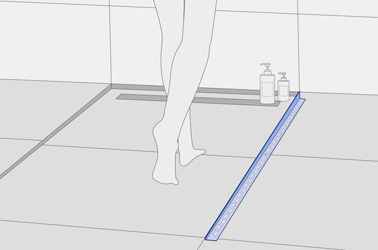 Afschotprofiel Rechts 1,20 meter Mat zwart (RVS) - afbeelding 4