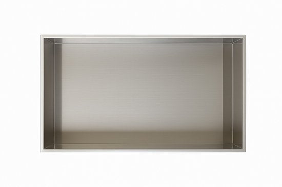 Profielenloods - Inbouwnis - Zilver - 60 x 30 x 8,5cm - RVS - afbeelding 1