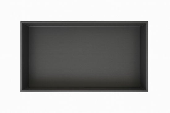 Profielenloods - Inbouwnis - Gunmetal - 60 x 30 x 8,5cm - RVS - afbeelding 1