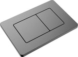 Profielenloods - Bedieningspaneel RVS - Gunmetal - Passend op Geberit up 300 up320 up720 - Vierkant - afbeelding 2