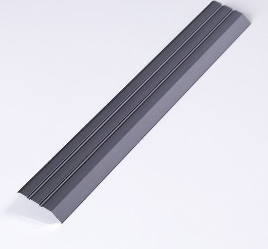 Zelfklevend overgangsprofiel hoogteverschil Gunmetal - lengte 1,50 meter - afbeelding 3