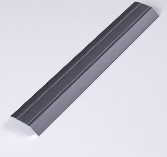 Zelfklevend overgangsprofiel hoogteverschil Gunmetal - lengte 1,50 meter - afbeelding 3