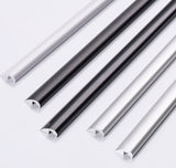 Douchedeurafdichting Vloer Dorpel Mat Wit (matt white) - lengte 1,20 - afbeelding 1