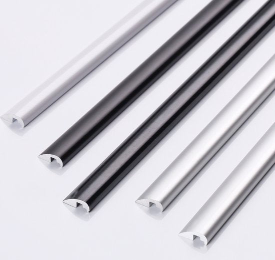 Duschdichtung Boden-Türschwelle Gun Metal Wasserabweiser – Länge 1,20 Meter
