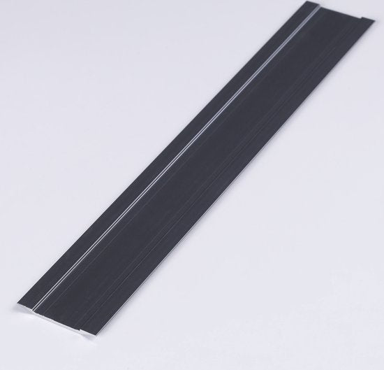 Zelfklevend overgangsprofiel Gunmetal - lengte 1,50 meter - afbeelding 4