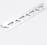 Aluminium Mat Zilver Tegelprofiel 12,5mm - lengte 2,50 meter - afbeelding 3