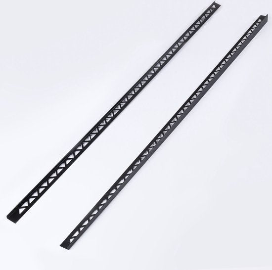 Afschotprofiel Links 1,20 Meter Mat zwart (RVS) - afbeelding 4
