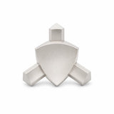 Profielenloods - 3 hoekverbinding wandaansluitprofiel - Zilver - 1 stuk - afbeelding 1
