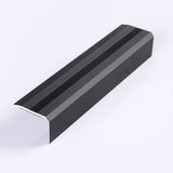 Profielenloods - Zelfklevend Trapprofiel 32MM x 45MM Mat Gun metal - lengte 1,50 meter - afbeelding 2
