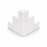 Profielenloods - 3 hoekverbinding wandaansluitprofiel - Wit - 1 stuk - afbeelding 2