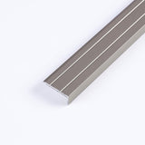 Zelfklevend Trapprofiel 10MM x 24MM Mat Titanium - lengte 1,50 meter - afbeelding 3