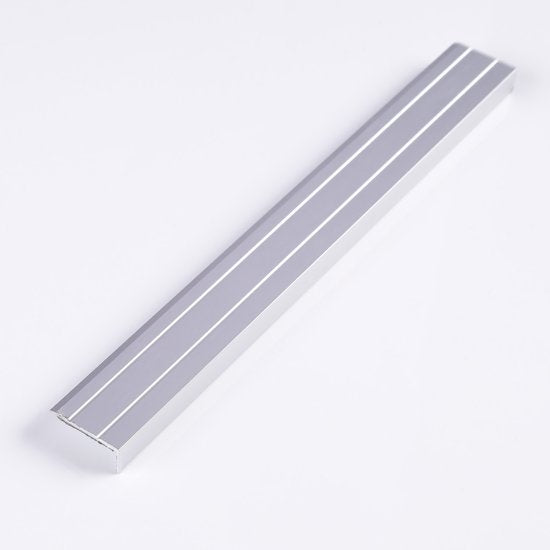Zelfklevend Trapprofiel 10MM x 24MM Mat Zilver - lengte 1,50 meter - afbeelding 2