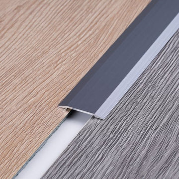 Zelfklevend overgangsprofiel Gunmetal - lengte 1,50 meter - afbeelding 1
