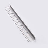 Aluminium Mat Zilver Tegelprofiel 12,5mm - lengte 1 meter - afbeelding 2