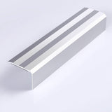 Zelfklevend Trapprofiel 32MM x 45MM Mat Zilver - lengte 1,50 meter - afbeelding 4