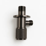 Profielenloods - Hoekstopkraan Gun Metal 1/2 x 3/8 - afbeelding 2