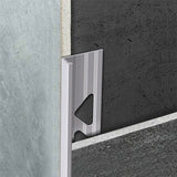 Aluminium Zilver Tegelprofiel 11mm - lengte 1 meter - afbeelding 1