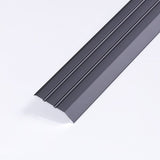 Zelfklevend overgangsprofiel hoogteverschil Gunmetal - lengte 1,50 meter - afbeelding 2
