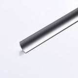 Aluminium Wandaansluitprofiel/Aanrechtprofiel Mat Zilver - lengte 3 meter - afbeelding 1