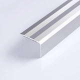 Zelfklevend Trapprofiel 32MM x 45MM Mat Zilver - lengte 1,50 meter - afbeelding 2