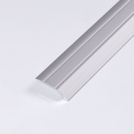 Zelfklevend overgangsprofiel hoogteverschil Zilver - lengte 1,50 meter - afbeelding 2