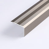 Zelfklevend Trapprofiel 32MM x 45MM Mat Titanium - lengte 1,50 meter - afbeelding 2