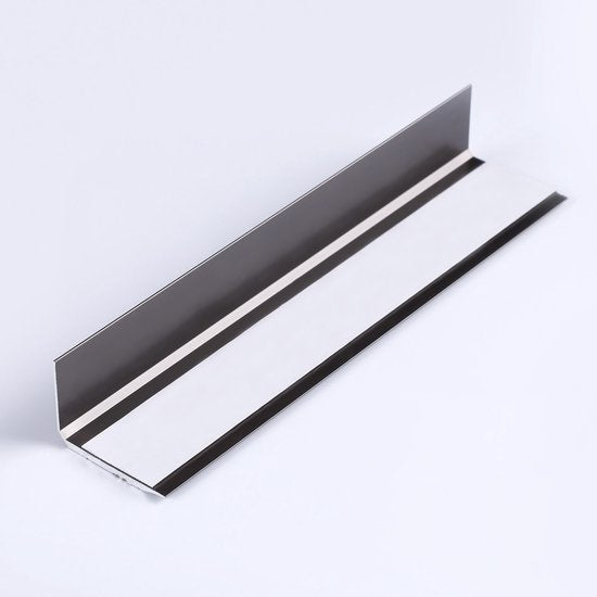 Zelfklevend Trapprofiel 32MM x 45MM Gun metal - lengte 1,50 meter - afbeelding 4