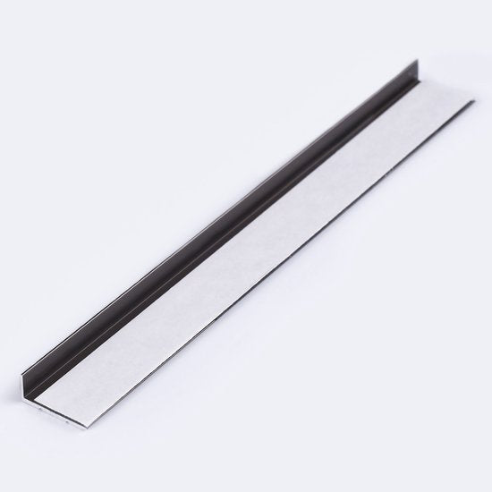 Zelfklevend Trapprofiel 10MM x 24MM Mat Gun metal - lengte 1,50 meter - afbeelding 4