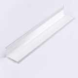 Profielenloods - Zelfklevend Trapprofiel 24,5MM x 35MM Mat Zilver - lengte 1,50 meter - afbeelding 2