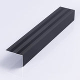 Zelfklevend Trapprofiel 24,5MM x 35MM Mat Zwart - lengte 1,50 meter - afbeelding 4