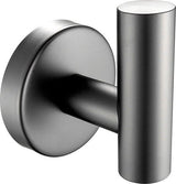 Profielenloods - Handdoekhaak gunmetal - Monteren met schroeven - afbeelding 1