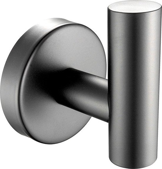 Profielenloods - Handdoekhaak gunmetal - Monteren met schroeven - afbeelding 1