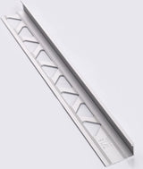 Aluminium Mat Zilver Tegelprofiel 6mm - lengte 2,50 meter - afbeelding 2