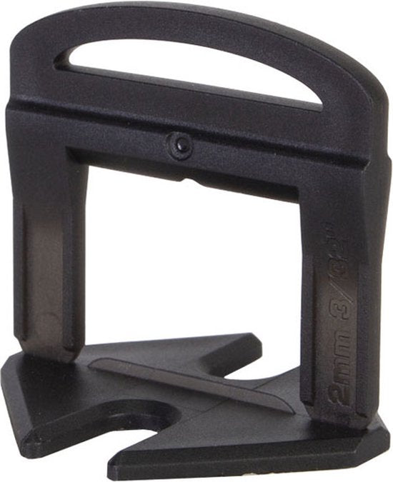 Rubi Delta Levelling Clips 2 mm • 400 s • Tegel Levelling • Vloertegels leggen - afbeelding 4