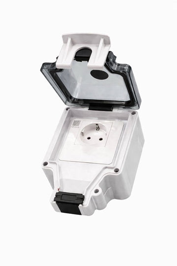 Profielenloods - Buitenstopcontact Enkel Stopcontact - IP66 Stopcontact Waterdicht - Stopcontact Buiten - afbeelding 1