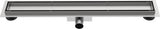 Profielenloods - Douchegoot Gun metal - Drain - 70cm - afbeelding 2