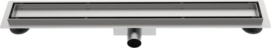 Profielenloods - Douchegoot Gun metal - Drain - 90cm - afbeelding 3