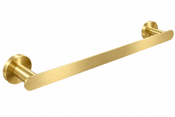 Profielenloods – Handdoekhouder Enkel – Geborsteld Goud