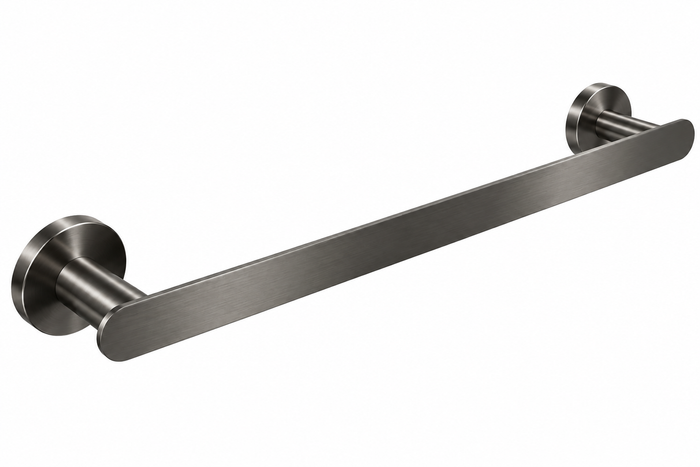 Profielenloods – Handdoekhouder Enkel – Gunmetal