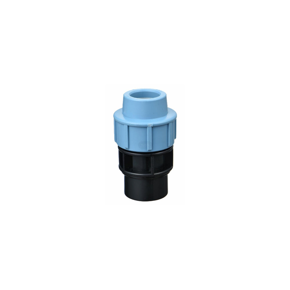 PE koppeling met binnendraad 25 x 3/4" - Tyleen koppeling | Profielenloods.nl