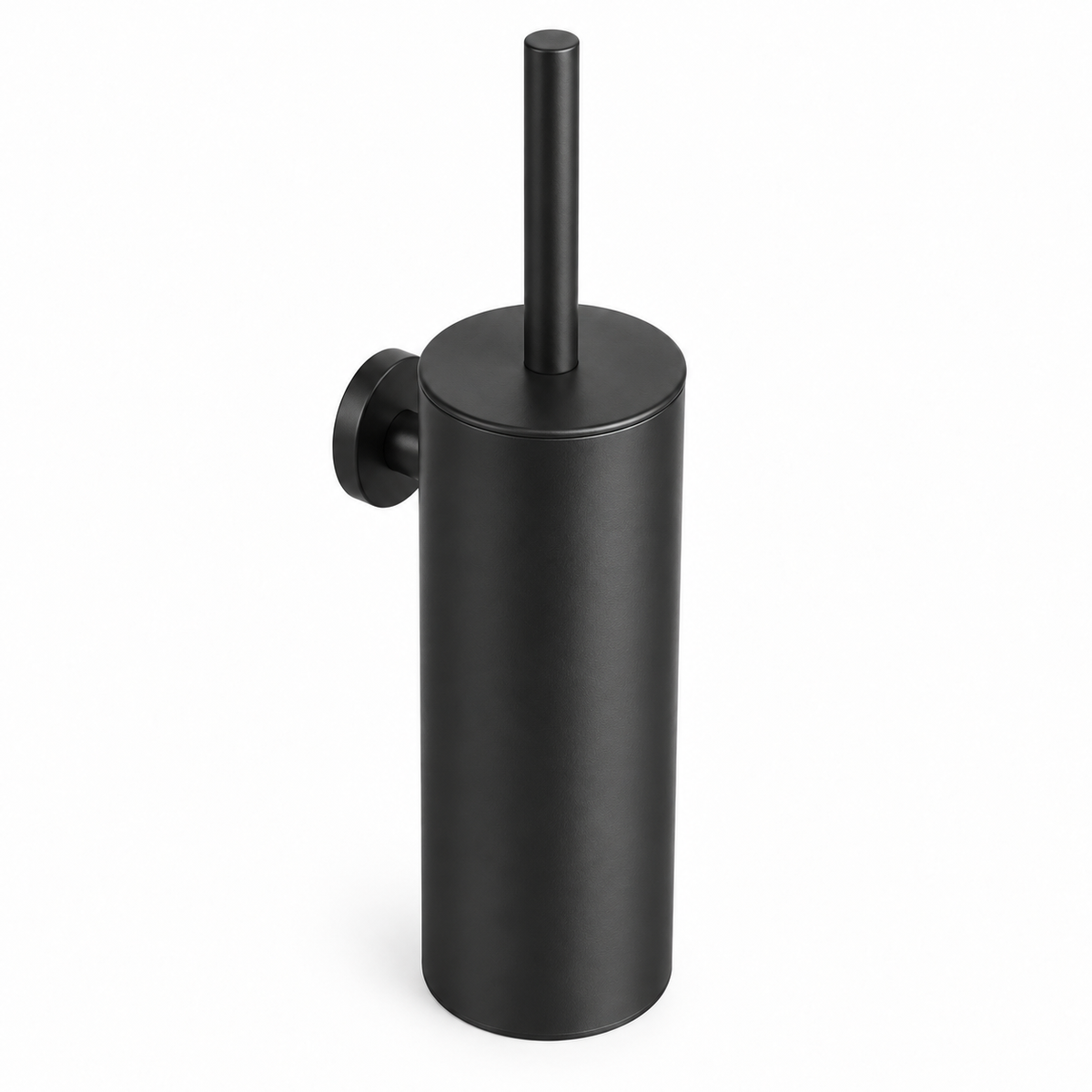 Profielenloods.nl – Hangende WC-borstel met Houder – Mat Zwart