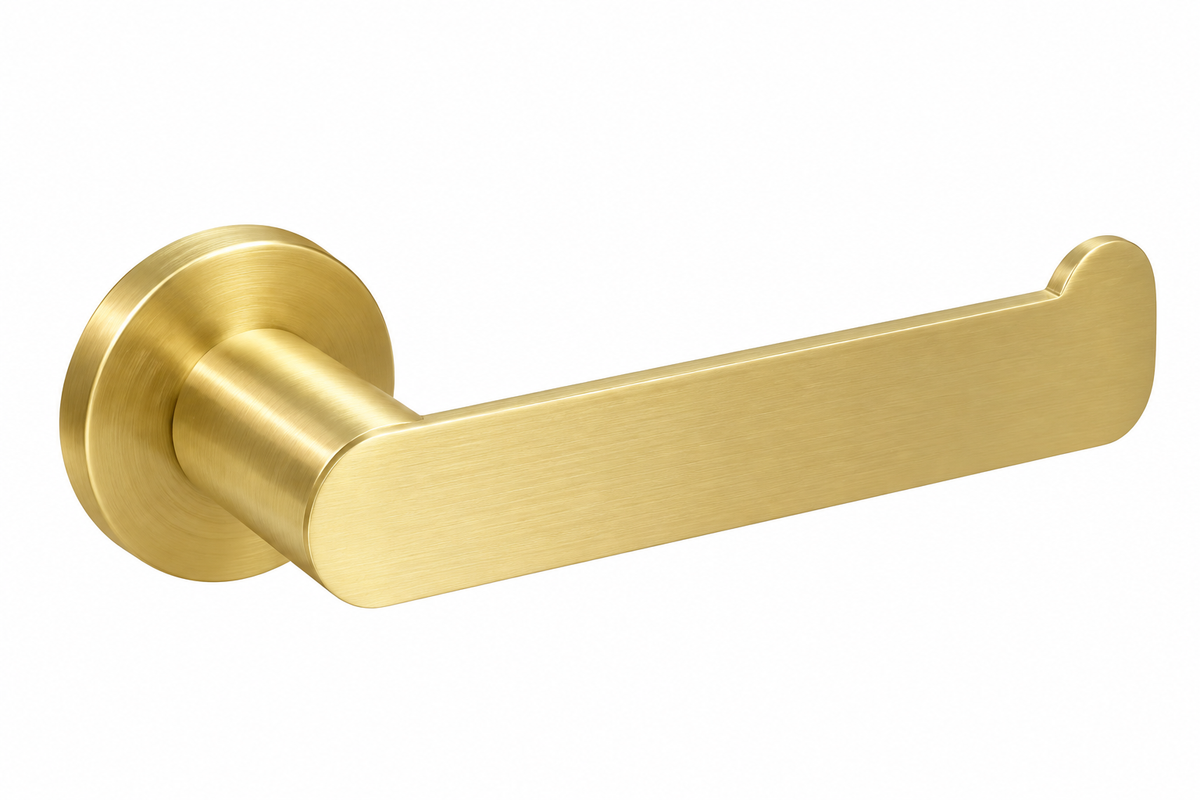 Profielenloods - Toilettenpapierhalter gebürstetes Gold - Schraubmontage